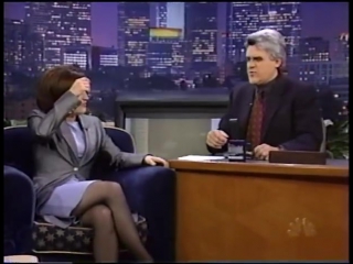 gillian anderson – the tonight show with jay leno (1998) big ass mature