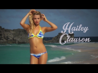 hailey clauson - rapid fire questions si swimsuit (2016) big ass