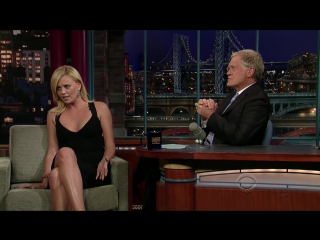 charlize theron - late show with david letterman (2008) big ass mature