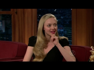 amanda seyfried - the late late show with craig ferguson (2010) big ass milf